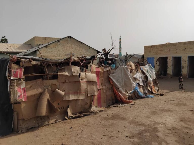 Emerging structures in towns due to severe economic realities.